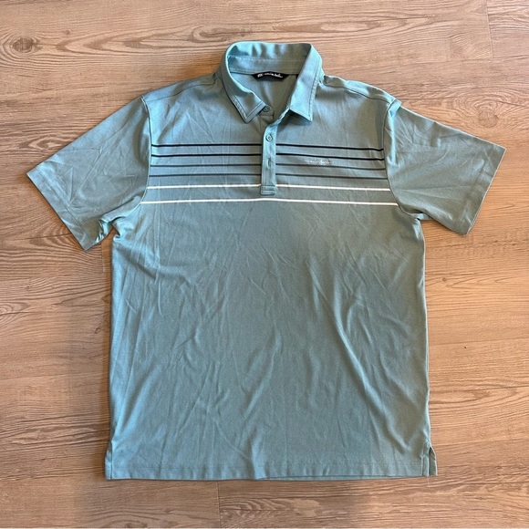 Travis Mathew Other - Travis Mathew Golf Polo Shirt Blue Striped Mens Size XL Extra Large short sleeve